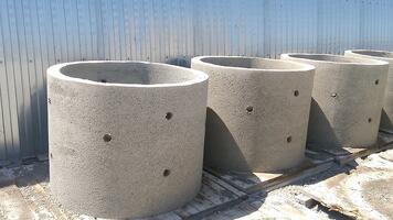 Бетонные кольца 1,5 метра: внешний вид